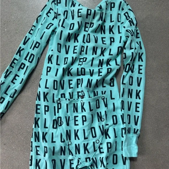 PINK Victoria's Secret Mint Onsie XS - Picture 2 of 2